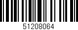 Código de barras (EAN, GTIN, SKU, ISBN): '51208064'