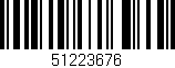 Código de barras (EAN, GTIN, SKU, ISBN): '51223676'