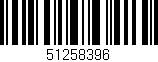 Código de barras (EAN, GTIN, SKU, ISBN): '51258396'
