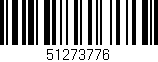 Código de barras (EAN, GTIN, SKU, ISBN): '51273776'