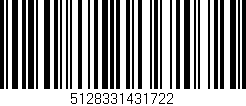 Código de barras (EAN, GTIN, SKU, ISBN): '5128331431722'