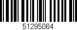 Código de barras (EAN, GTIN, SKU, ISBN): '51295064'