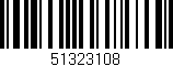 Código de barras (EAN, GTIN, SKU, ISBN): '51323108'
