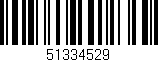 Código de barras (EAN, GTIN, SKU, ISBN): '51334529'