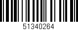 Código de barras (EAN, GTIN, SKU, ISBN): '51340264'