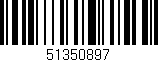 Código de barras (EAN, GTIN, SKU, ISBN): '51350897'
