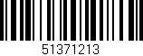 Código de barras (EAN, GTIN, SKU, ISBN): '51371213'
