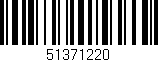 Código de barras (EAN, GTIN, SKU, ISBN): '51371220'