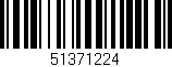 Código de barras (EAN, GTIN, SKU, ISBN): '51371224'