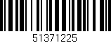 Código de barras (EAN, GTIN, SKU, ISBN): '51371225'