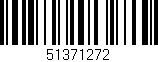 Código de barras (EAN, GTIN, SKU, ISBN): '51371272'