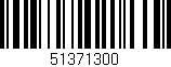 Código de barras (EAN, GTIN, SKU, ISBN): '51371300'