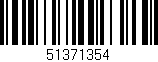 Código de barras (EAN, GTIN, SKU, ISBN): '51371354'