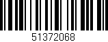 Código de barras (EAN, GTIN, SKU, ISBN): '51372068'