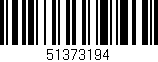 Código de barras (EAN, GTIN, SKU, ISBN): '51373194'