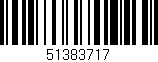 Código de barras (EAN, GTIN, SKU, ISBN): '51383717'