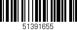Código de barras (EAN, GTIN, SKU, ISBN): '51391655'