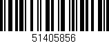 Código de barras (EAN, GTIN, SKU, ISBN): '51405856'