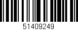 Código de barras (EAN, GTIN, SKU, ISBN): '51409249'