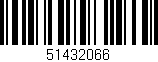 Código de barras (EAN, GTIN, SKU, ISBN): '51432066'