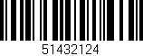 Código de barras (EAN, GTIN, SKU, ISBN): '51432124'
