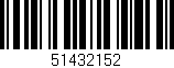 Código de barras (EAN, GTIN, SKU, ISBN): '51432152'