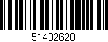 Código de barras (EAN, GTIN, SKU, ISBN): '51432620'