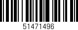 Código de barras (EAN, GTIN, SKU, ISBN): '51471496'