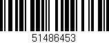 Código de barras (EAN, GTIN, SKU, ISBN): '51486453'