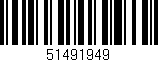 Código de barras (EAN, GTIN, SKU, ISBN): '51491949'