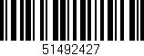 Código de barras (EAN, GTIN, SKU, ISBN): '51492427'