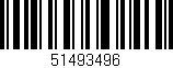 Código de barras (EAN, GTIN, SKU, ISBN): '51493496'
