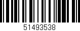 Código de barras (EAN, GTIN, SKU, ISBN): '51493538'