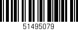 Código de barras (EAN, GTIN, SKU, ISBN): '51495079'