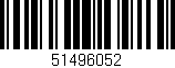 Código de barras (EAN, GTIN, SKU, ISBN): '51496052'