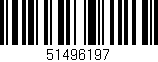 Código de barras (EAN, GTIN, SKU, ISBN): '51496197'