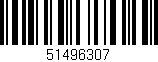 Código de barras (EAN, GTIN, SKU, ISBN): '51496307'