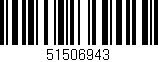 Código de barras (EAN, GTIN, SKU, ISBN): '51506943'