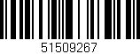 Código de barras (EAN, GTIN, SKU, ISBN): '51509267'