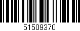 Código de barras (EAN, GTIN, SKU, ISBN): '51509370'