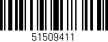 Código de barras (EAN, GTIN, SKU, ISBN): '51509411'
