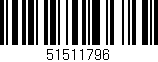 Código de barras (EAN, GTIN, SKU, ISBN): '51511796'