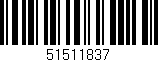 Código de barras (EAN, GTIN, SKU, ISBN): '51511837'