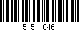 Código de barras (EAN, GTIN, SKU, ISBN): '51511846'