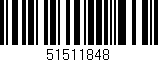Código de barras (EAN, GTIN, SKU, ISBN): '51511848'