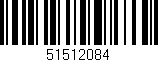 Código de barras (EAN, GTIN, SKU, ISBN): '51512084'