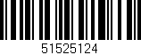 Código de barras (EAN, GTIN, SKU, ISBN): '51525124'