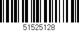 Código de barras (EAN, GTIN, SKU, ISBN): '51525128'