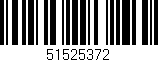 Código de barras (EAN, GTIN, SKU, ISBN): '51525372'