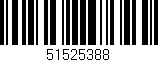 Código de barras (EAN, GTIN, SKU, ISBN): '51525388'